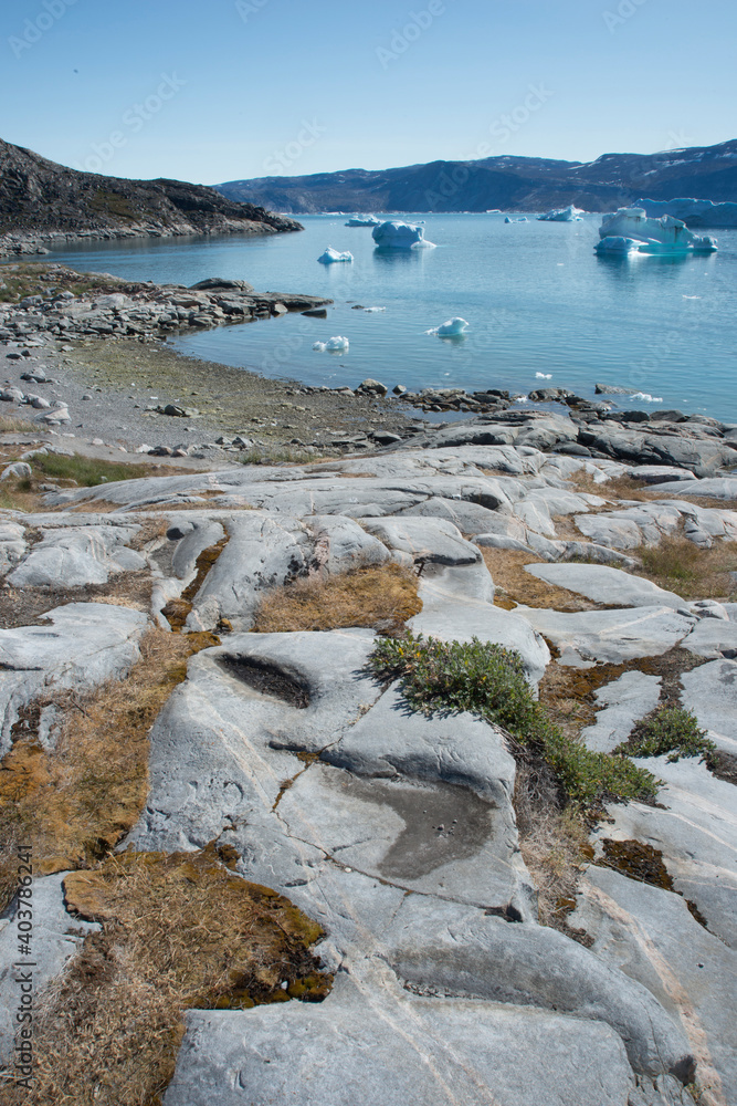 A bay in West Greenland A bay in West Greenland