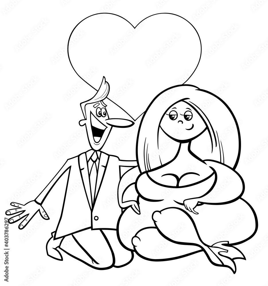 valentine card with man and woman couple in love valentine card with man and woman couple in love