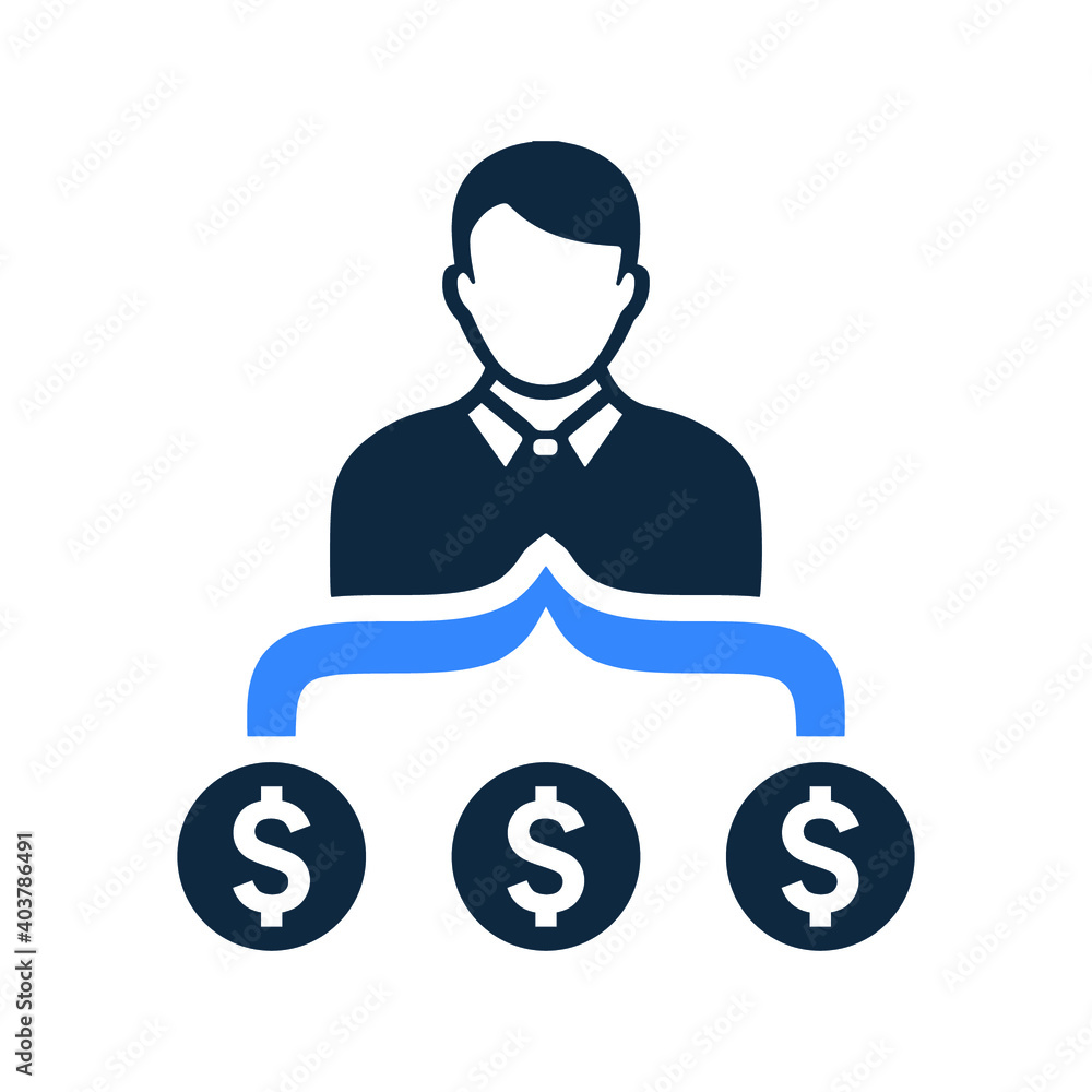 Business, financial effect icon. Glyph vector isolated on a white background. Business, financial effect icon. Glyph vector isolated on a white background.