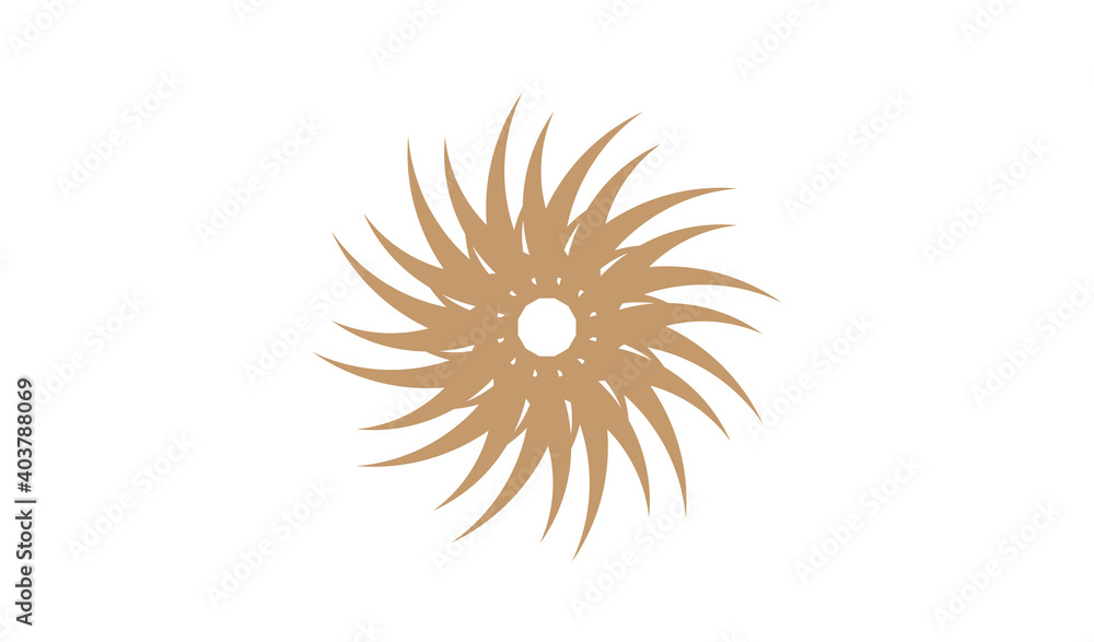 Abstract symbol isolated . Symbol design for commercial use