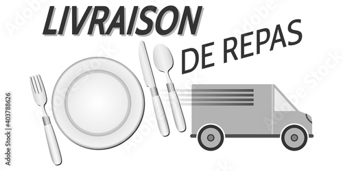 Livraison de Repas Gris