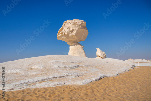 stone in the desert