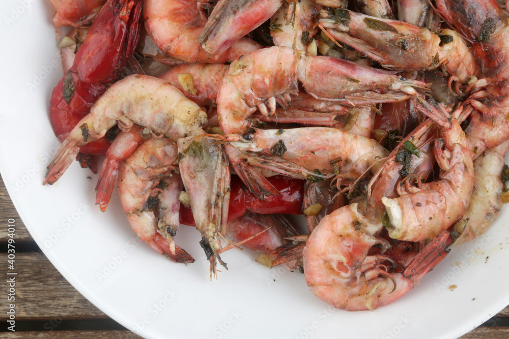 cooked prawns as delicatessen sea food ready to eat cooked prawns as delicatessen sea food ready to eat
