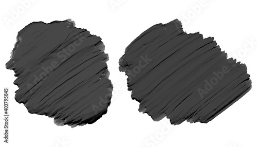black thick acrylic watercolor paint texture