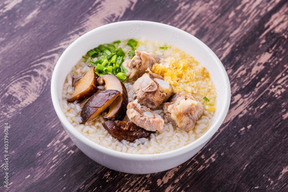 Pork Bone Boiled Rice