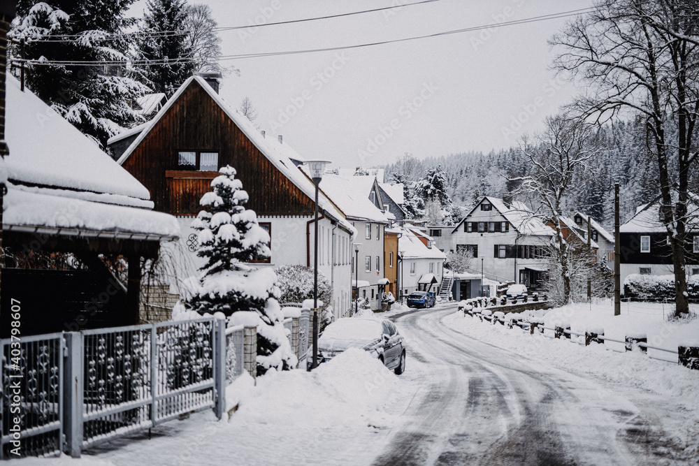 Thüringen | Stützerbach im Winter