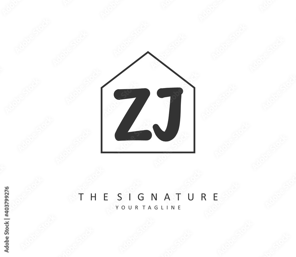 Z Initial letter handwriting and signature logo. A concept handwriting initial logo with template element. Z Initial letter handwriting and signature logo. A concept handwriting initial logo with template element.