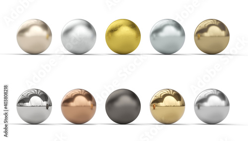 metal balls collection