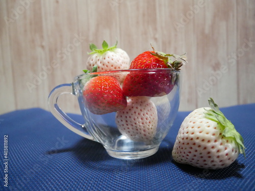 strawberries in a bowl