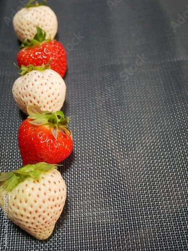 strawberries in a basket