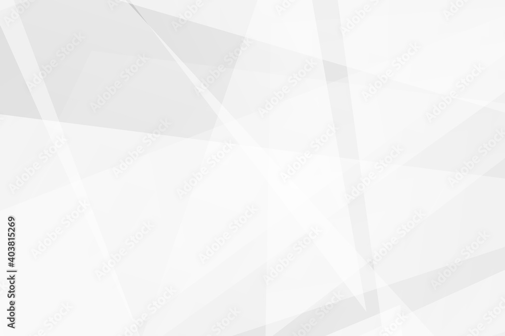 Fototapeta premium Abstract white and grey on light silver background modern design. Vector illustration EPS 10.