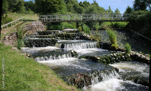 Stairs For Fish Near Bindslev, Denmark