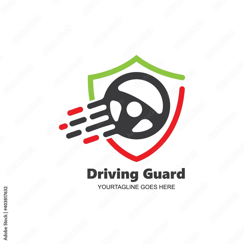 driving guard icon vector illustration design template driving guard icon vector illustration design template