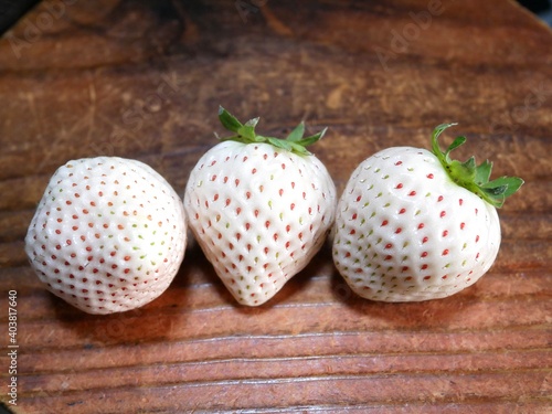 White strawberry
