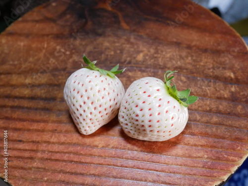 White strawberry