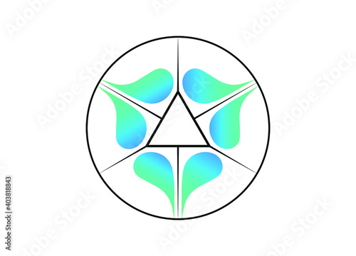 Coolness, Logic and Peace Logo