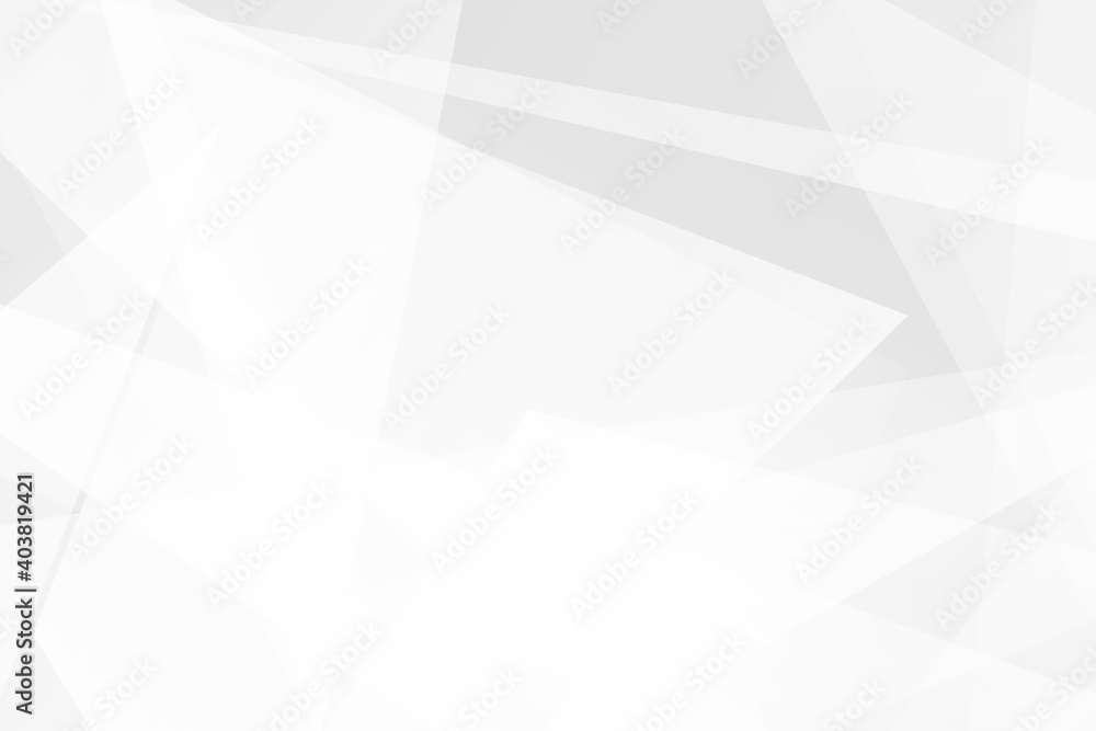 Fototapeta premium Abstract white and grey on light silver background modern design. Vector illustration EPS 10.
