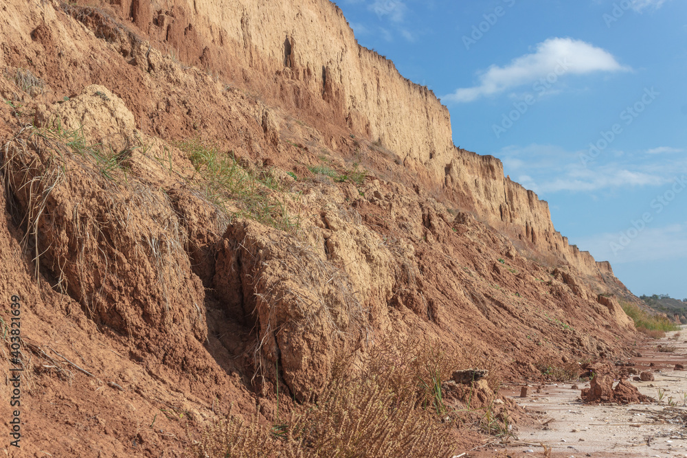 Fototapeta premium Landslide