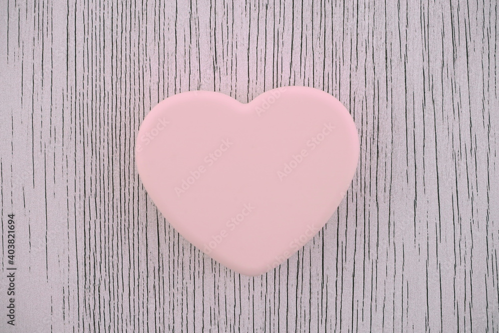 Pink heart on a gray background. Composition for Valentine's Day. Top view, copy space, flat lay.
Pink heart on a gray background. Composition for Valentine's Day. Top view, copy space, flat lay.
