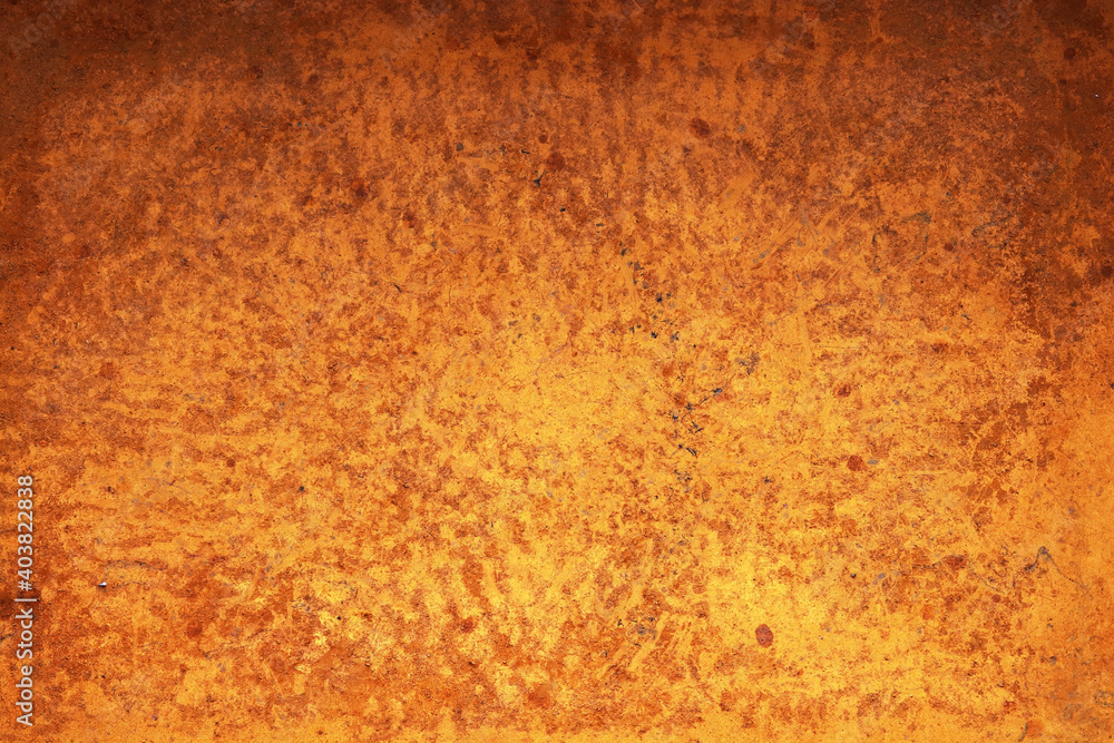 Hintergrundsfoto von einem gelb-roten rostigem Blech Hintergrundsfoto von einem gelb-roten rostigem Blech