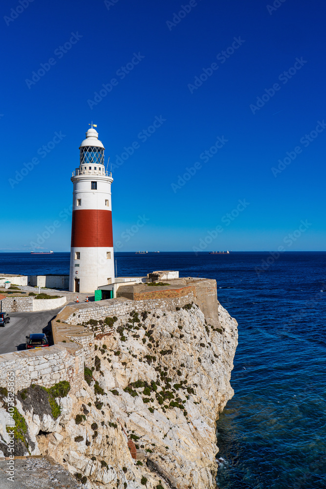 Europa Point Lighthouse, Trinity Lighthouse or Victoria Tower. Gibraltar
