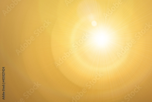 light Background With Sun Burns