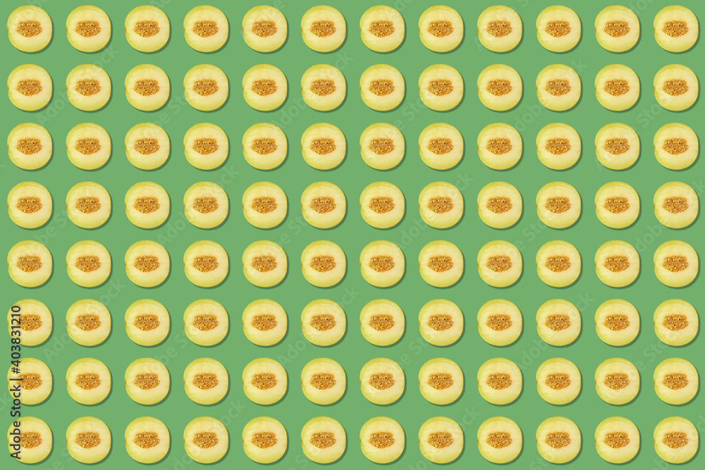galia melon (cucumis melo) - wallpaper green galia melon (cucumis melo) - wallpaper green