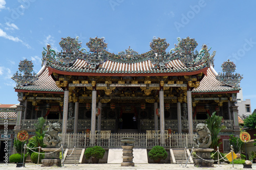 Clans Kongsi complex in Georgetown, Penang. A historical UNESCO heritage site. 