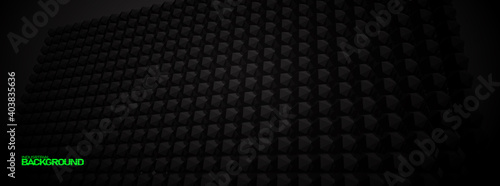 Black abstract vector business background