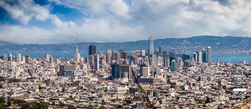 Panorama Skyline San Francisco USA
