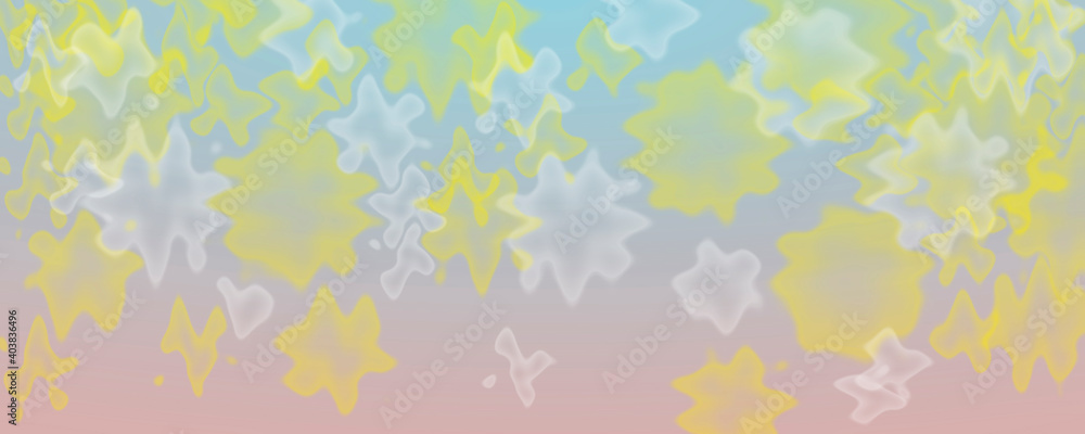 Abstract pastel background with multicolored blurred spots. Illustration of bacteria, viruses, water reflections. Abstract pastel background with multicolored blurred spots. Illustration of bacteria, viruses, water reflections.