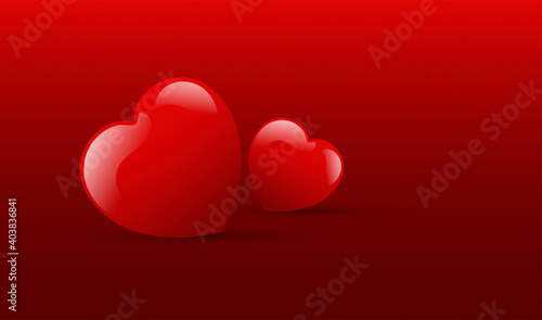 sfondo, cuori, san Valentino