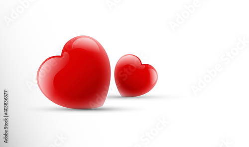 sfondo, cuori, san Valentino