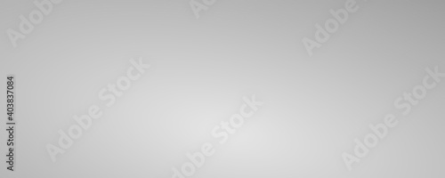Neutral gray gradient background. Abstract light banner.