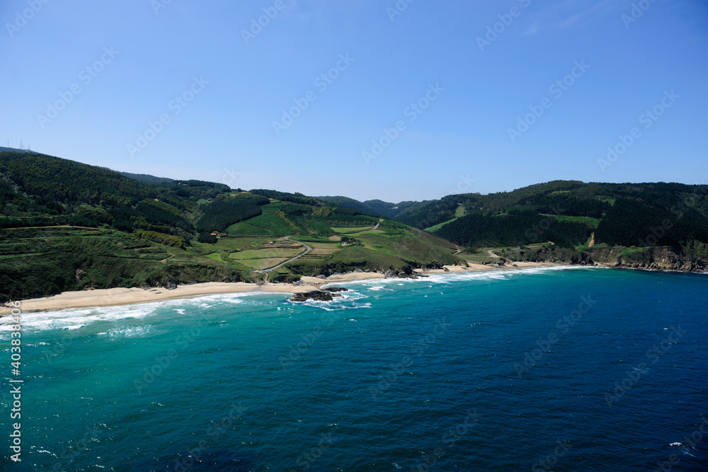 Malpica, Galicia aerial view from helicopter
Malpica
Malpica, Galicia aerial view from helicopter
Malpica