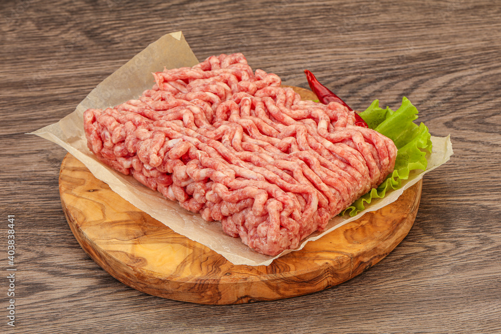 Minced meat - pork and beef Minced meat - pork and beef