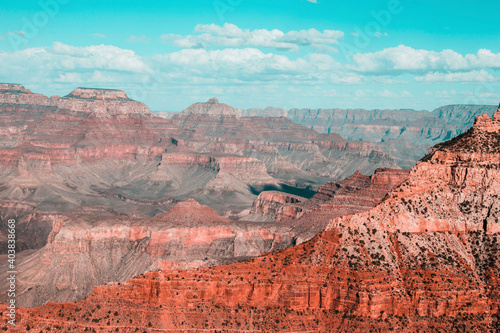 View from the South Rim of the Grand Canyon National Park, United States of America