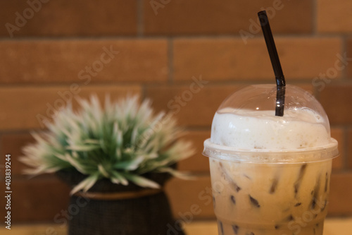 Obraz na płótnie Ice coffee. w salonie