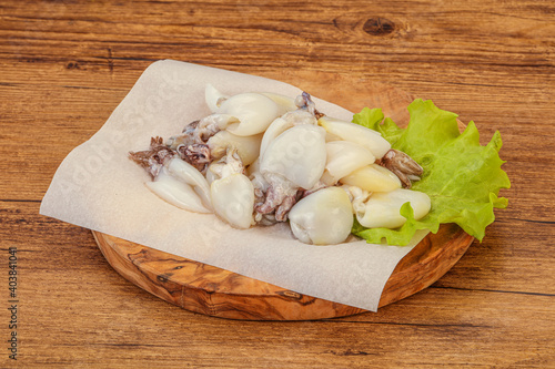 Raw seafood - cuttlefish for cooking