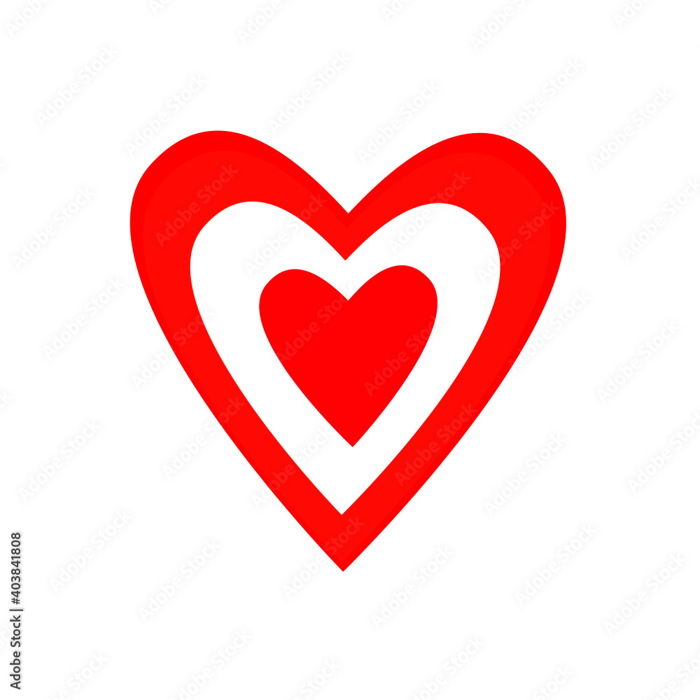 Simple illustration of heart vectors, red heart, love, symbols love, etc Simple illustration of heart vectors, red heart, love, symbols love, etc
