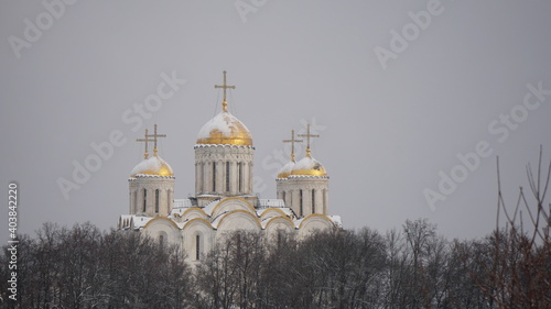 Orthodox churches, the city of Vladimir. photo