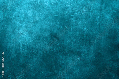 Blue grunge metal texture