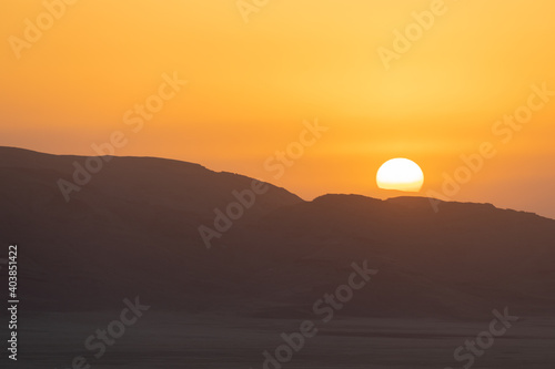 Sunset in the Utah Desert