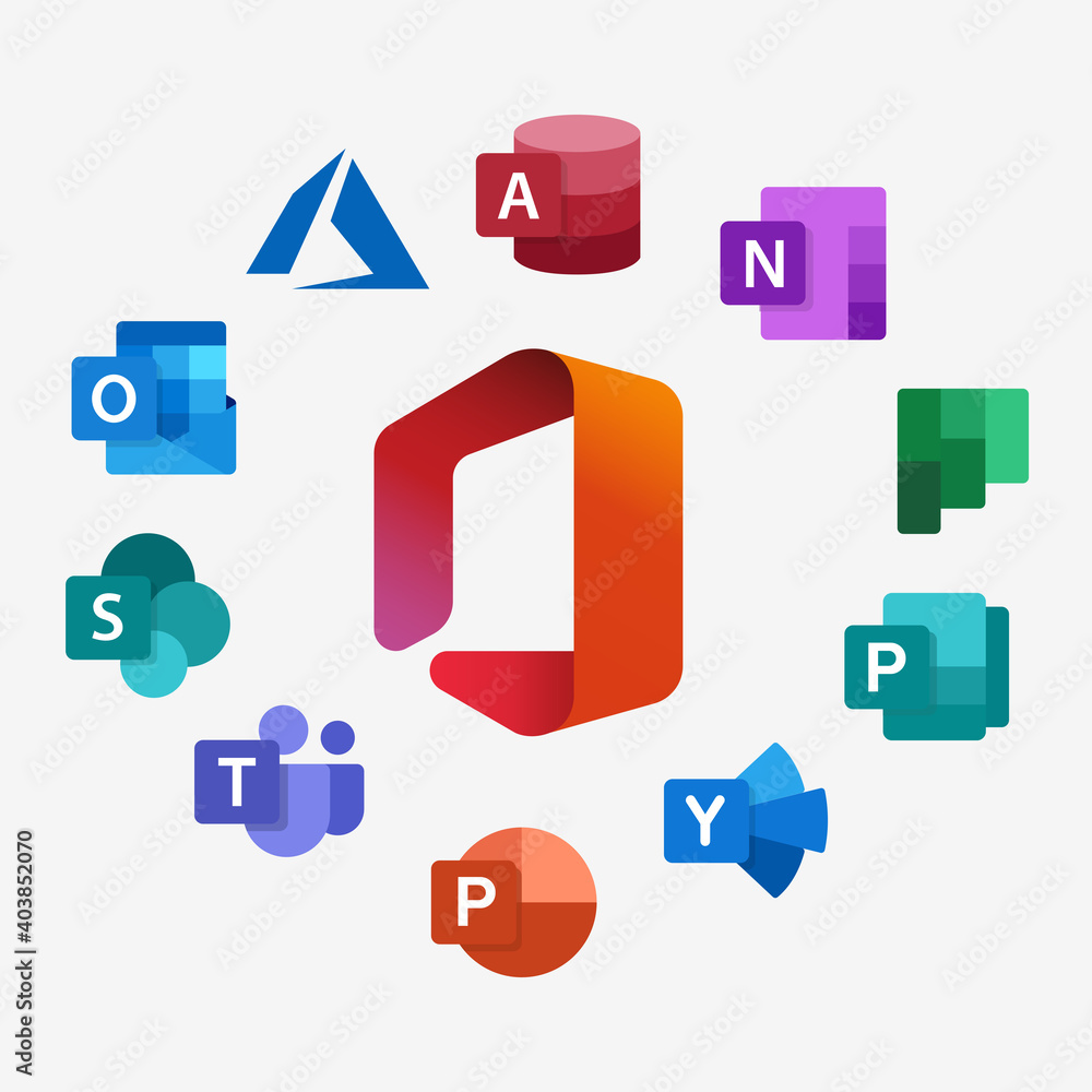 Microsoft Office 365: Outlook, Access, OneNote, Publisher, Word, Excel ...