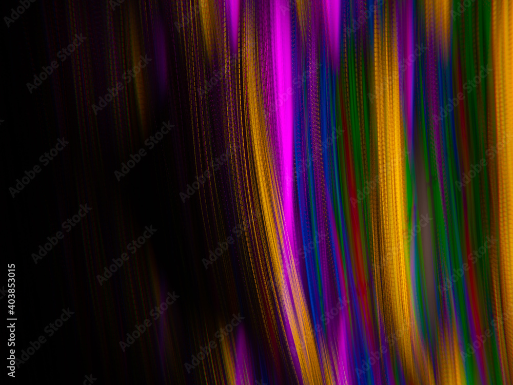 Colorful light trails with motion blur effect. defocused
Colorful light trails with motion blur effect. defocused
