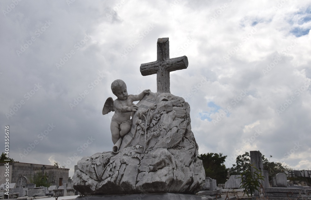 Cimetière Christophe Colomb. CUBA