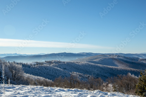 Fog over the mountains