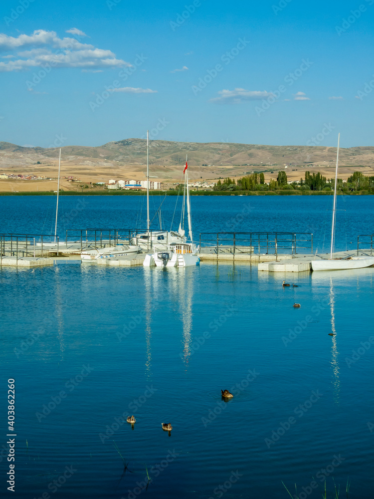 Golbasi Lake in Ankara Province