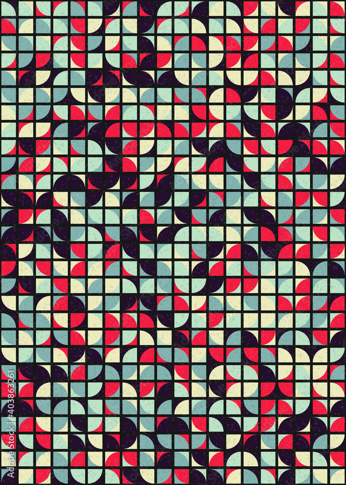 Abstract Geometric Pattern generative computational art illustration Abstract Geometric Pattern generative computational art illustration