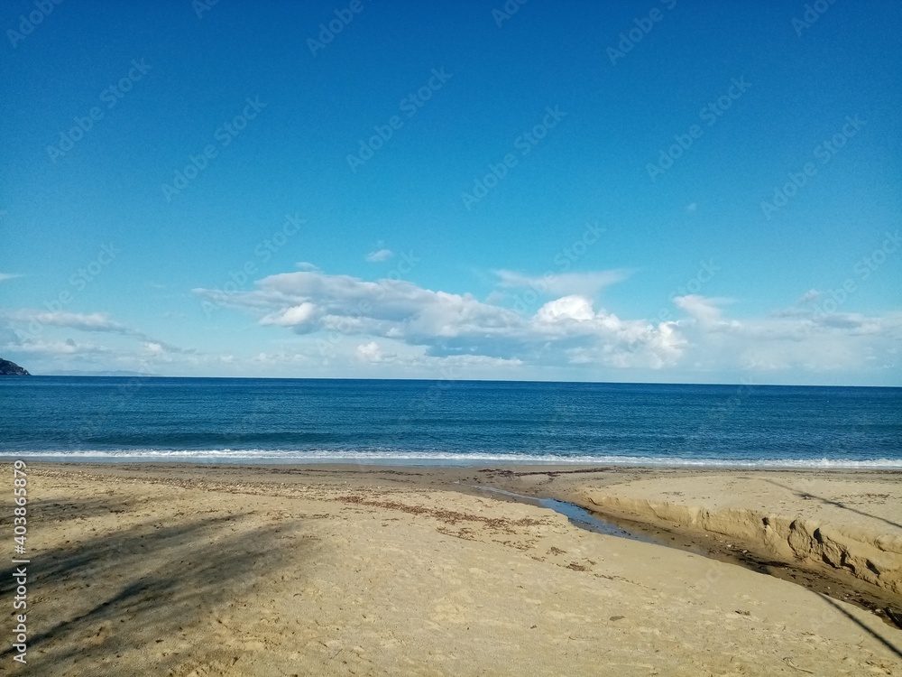 beach and sea